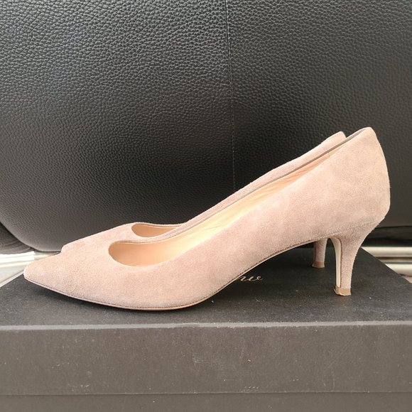J. crew Dulci Suede Kitten Heels - Picture 2 of 6